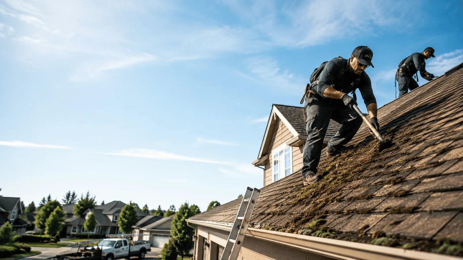 Roof Moss Removal in Beloit, WI near me